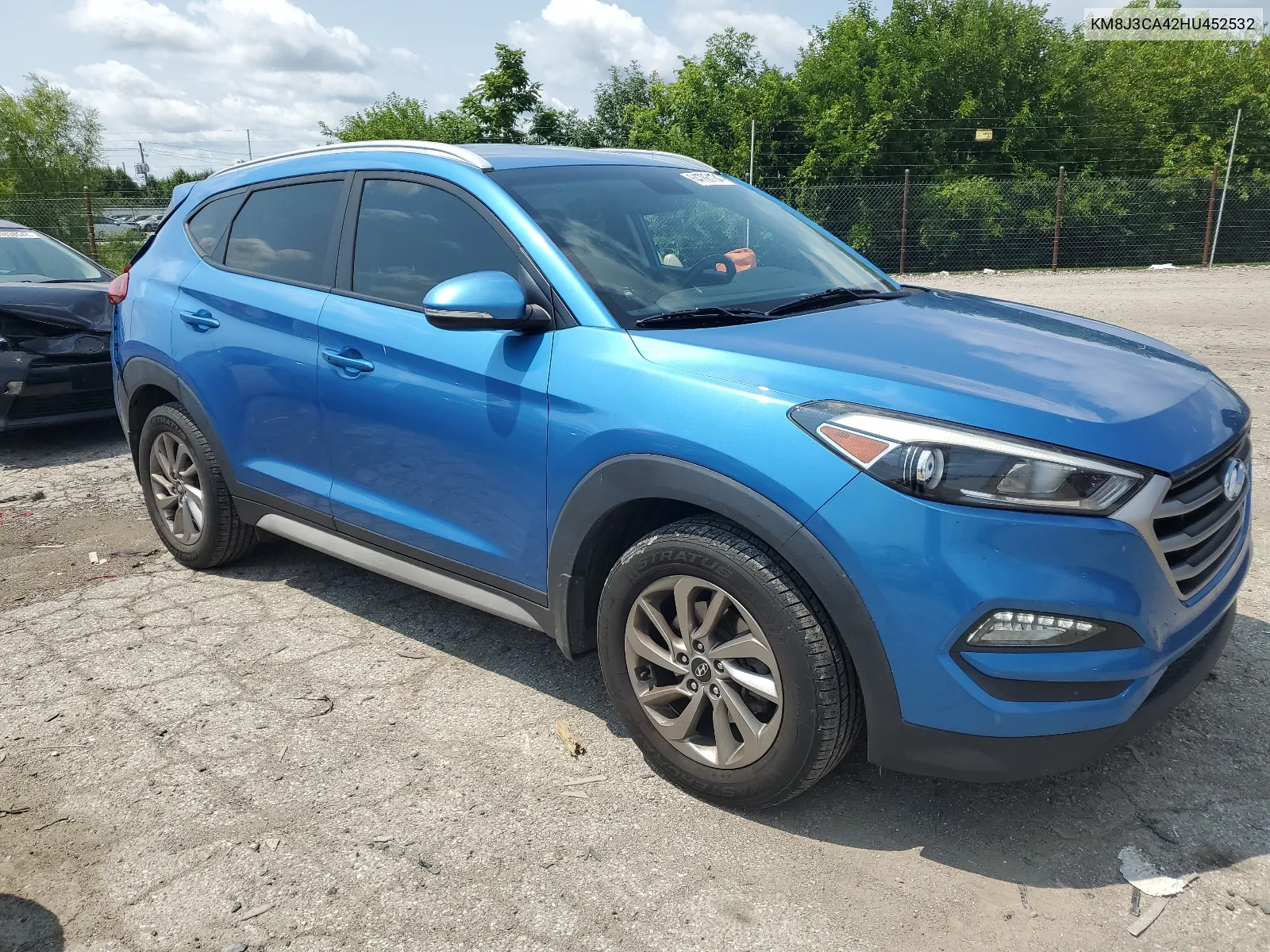 2017 Hyundai Tucson Limited VIN: KM8J3CA42HU452532 Lot: 64786134