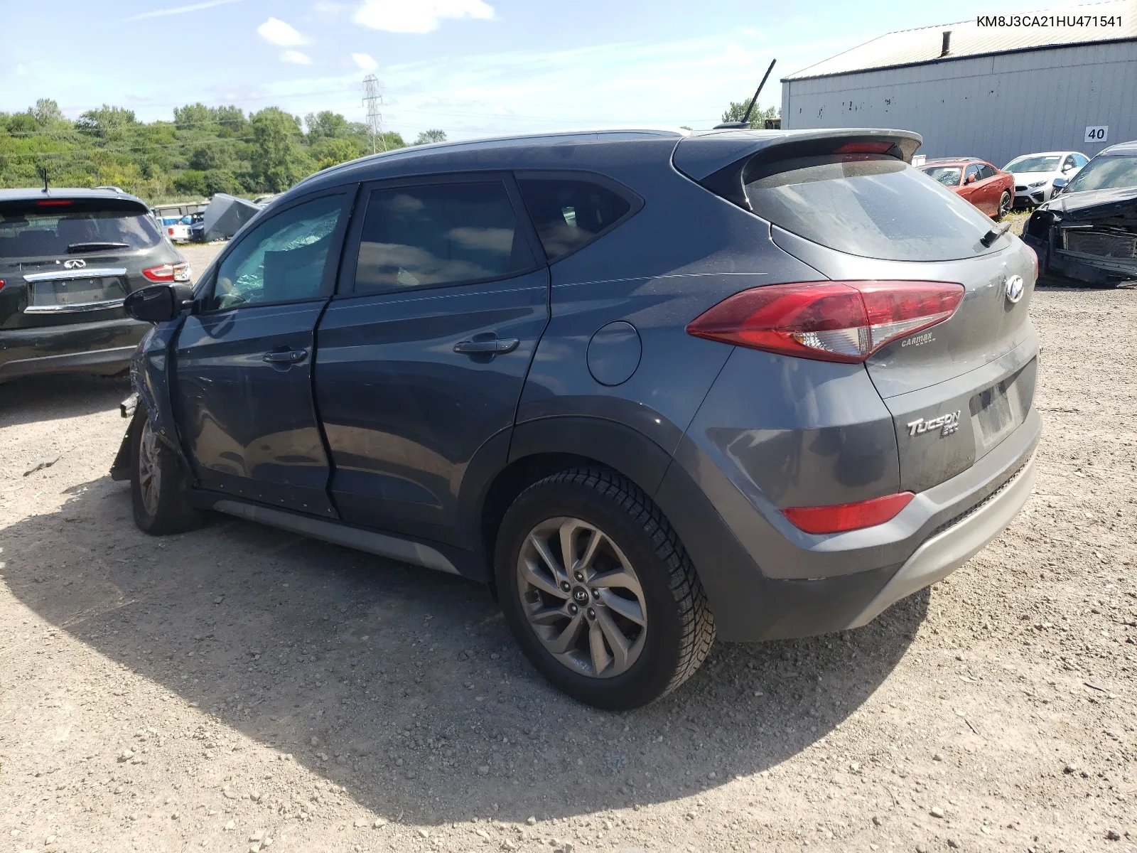 2017 Hyundai Tucson Limited VIN: KM8J3CA21HU471541 Lot: 65350024