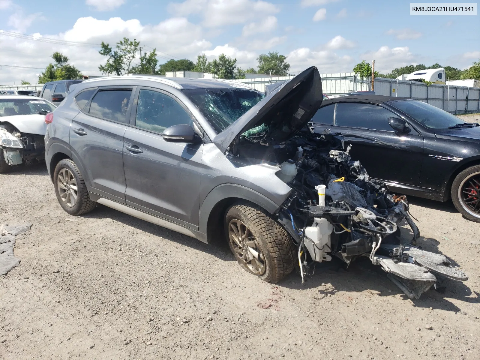 2017 Hyundai Tucson Limited VIN: KM8J3CA21HU471541 Lot: 65350024