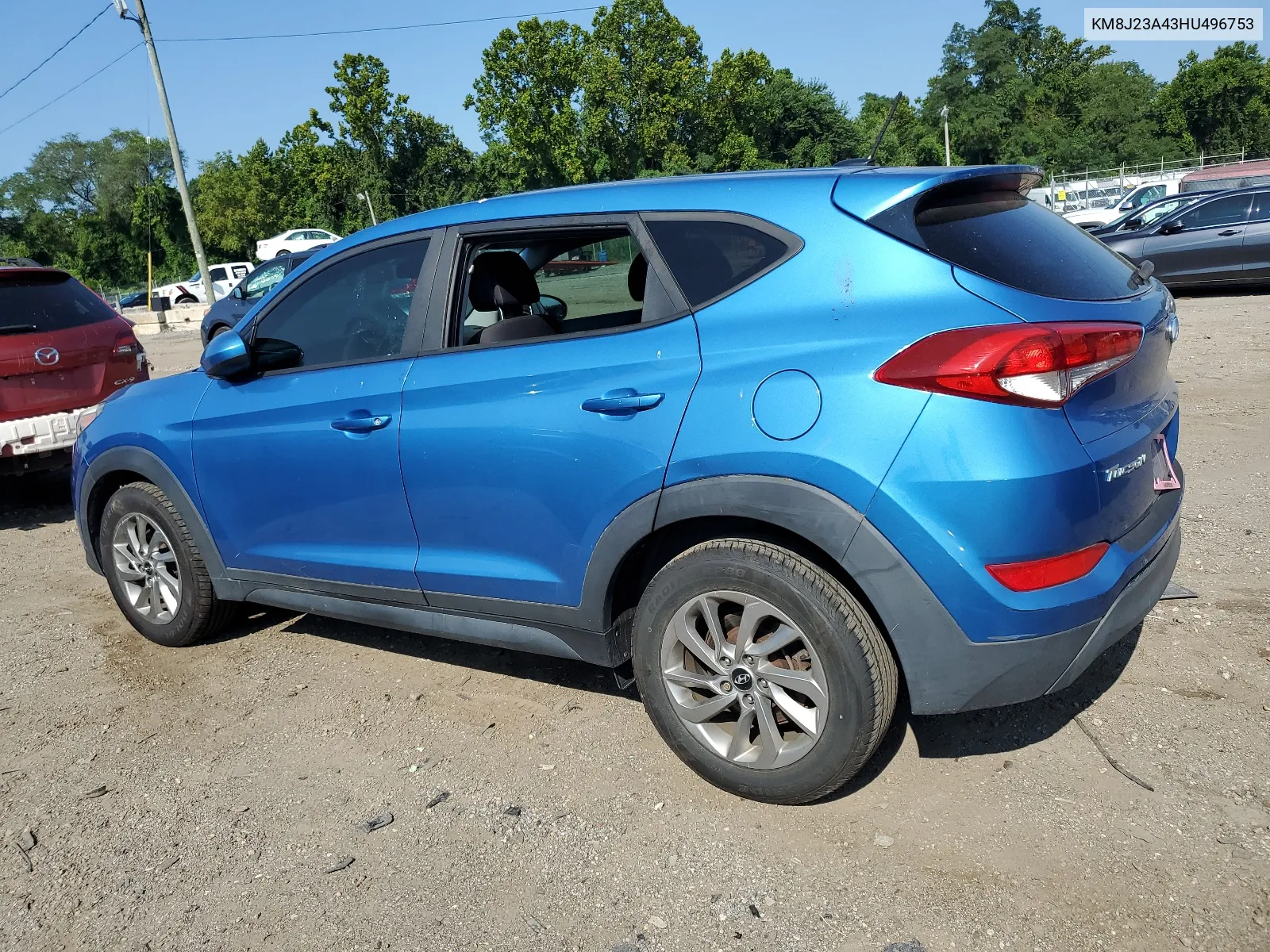 2017 Hyundai Tucson Se VIN: KM8J23A43HU496753 Lot: 65439614