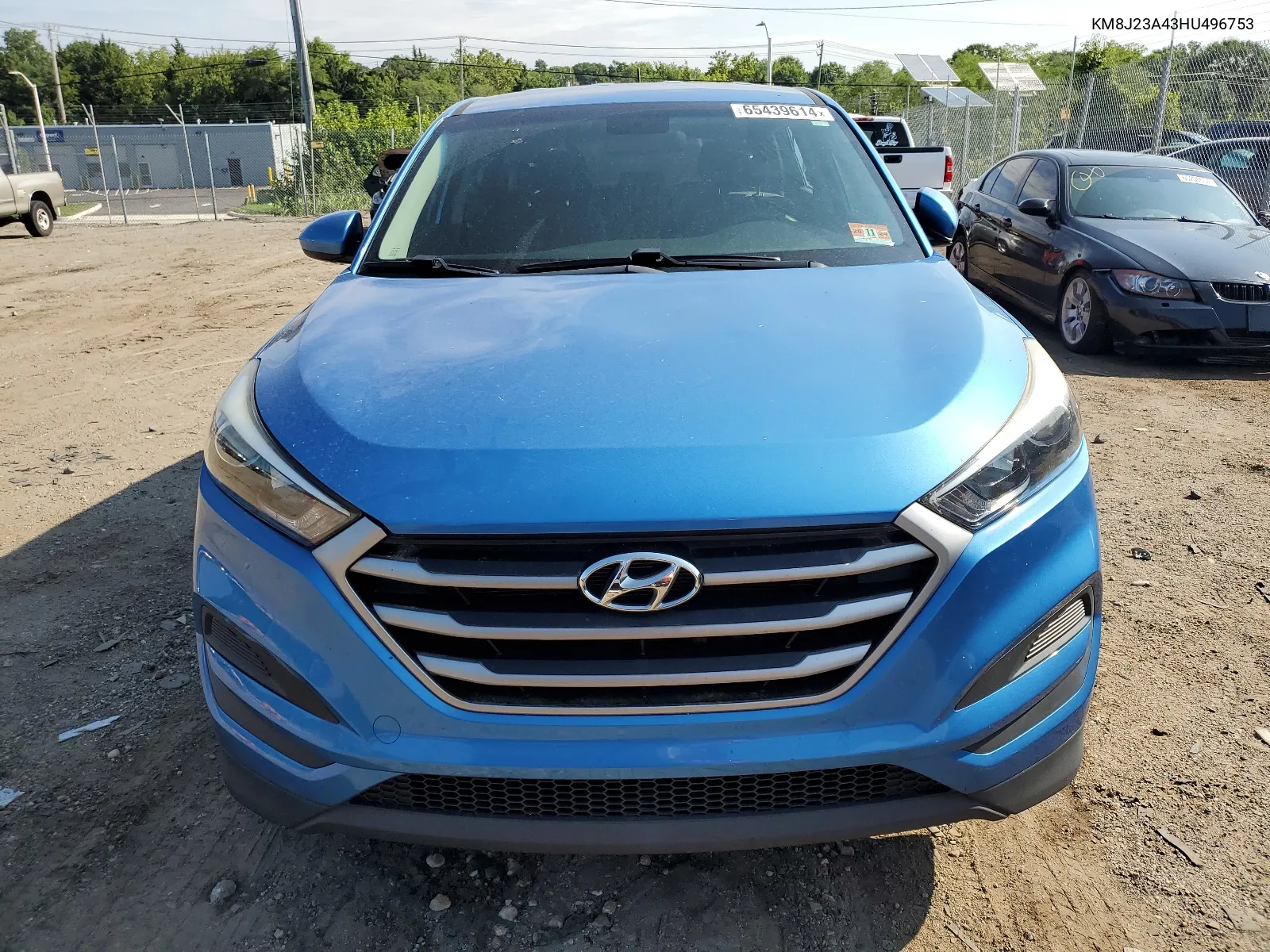 2017 Hyundai Tucson Se VIN: KM8J23A43HU496753 Lot: 65439614