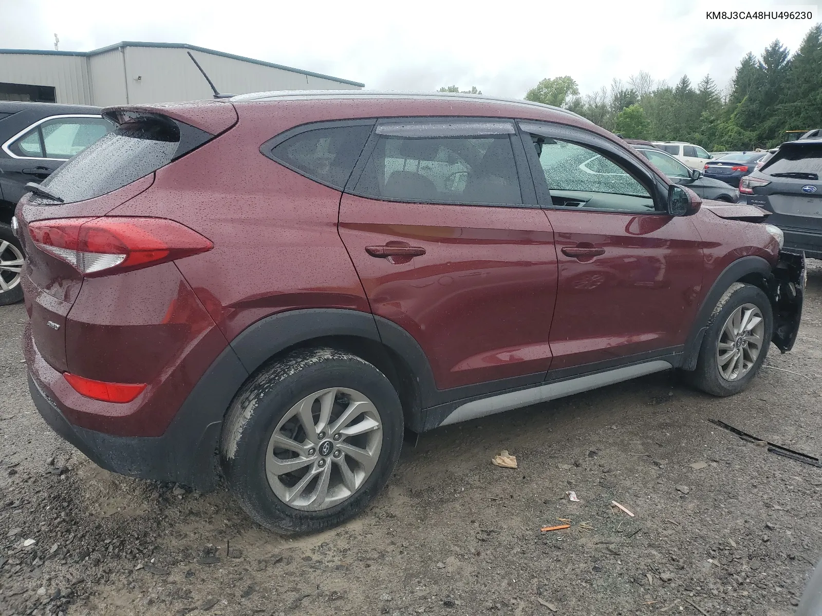 2017 Hyundai Tucson Limited VIN: KM8J3CA48HU496230 Lot: 65655574