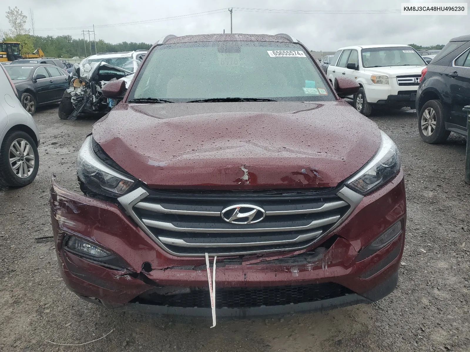 2017 Hyundai Tucson Limited VIN: KM8J3CA48HU496230 Lot: 65655574