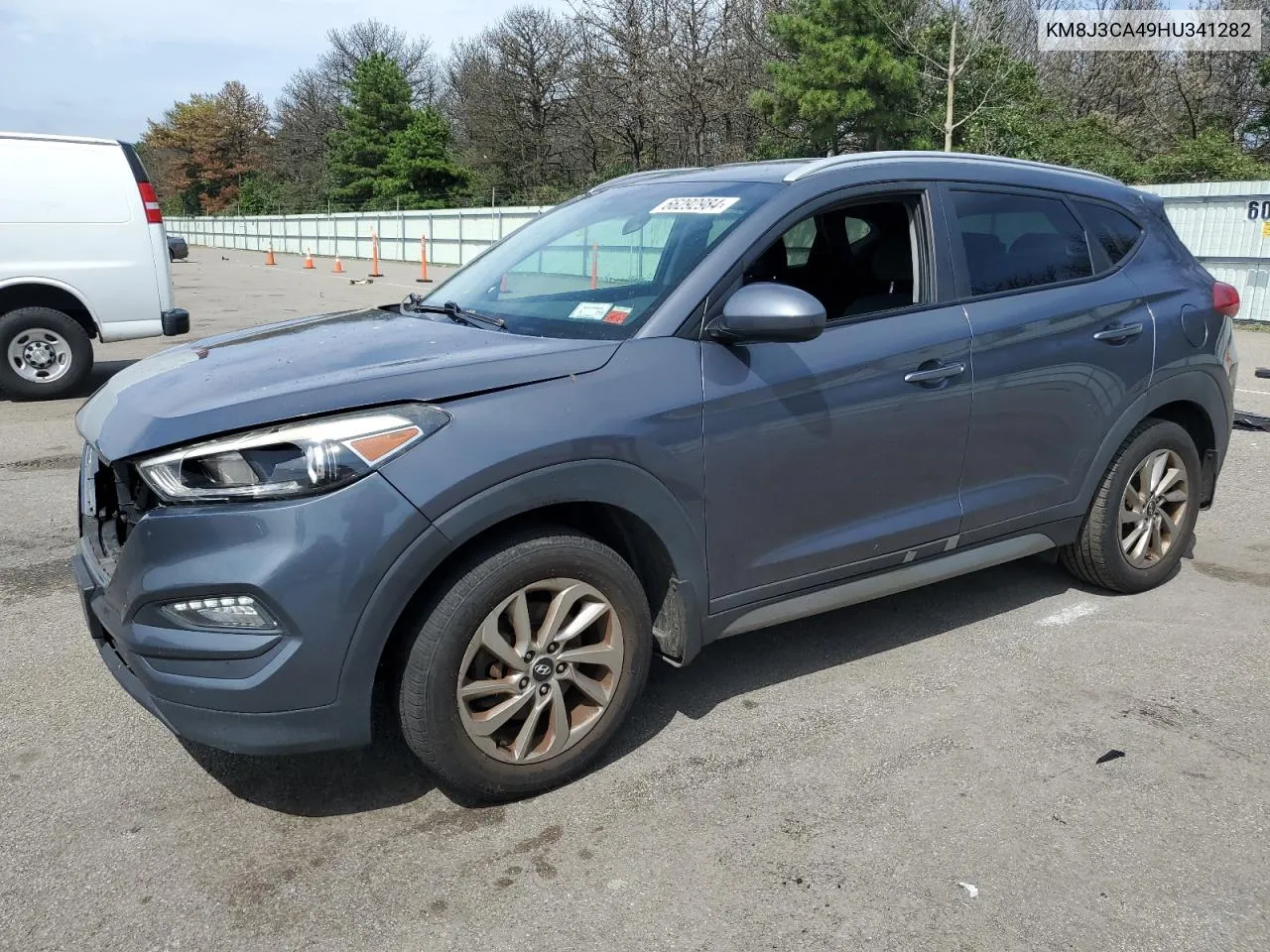 2017 Hyundai Tucson Limited VIN: KM8J3CA49HU341282 Lot: 66292984