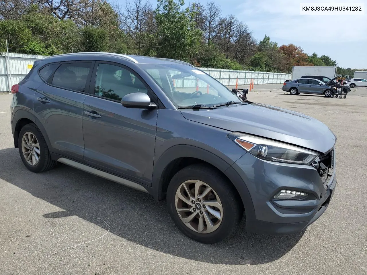 2017 Hyundai Tucson Limited VIN: KM8J3CA49HU341282 Lot: 66292984