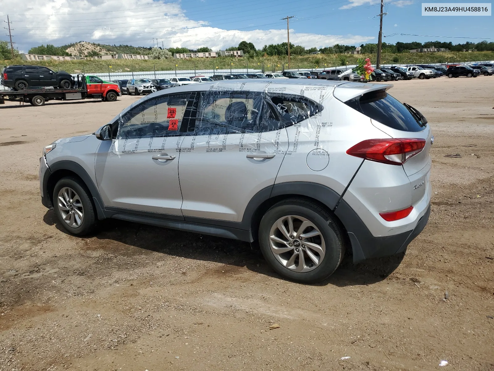 2017 Hyundai Tucson Se VIN: KM8J23A49HU458816 Lot: 66481764