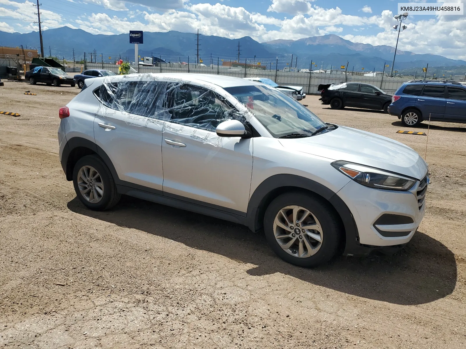 2017 Hyundai Tucson Se VIN: KM8J23A49HU458816 Lot: 66481764