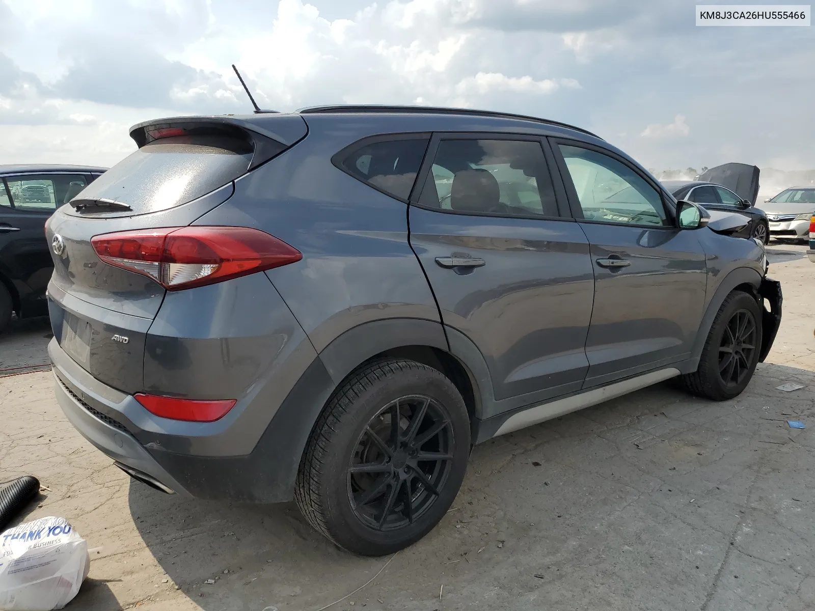 2017 Hyundai Tucson Limited VIN: KM8J3CA26HU555466 Lot: 66722424