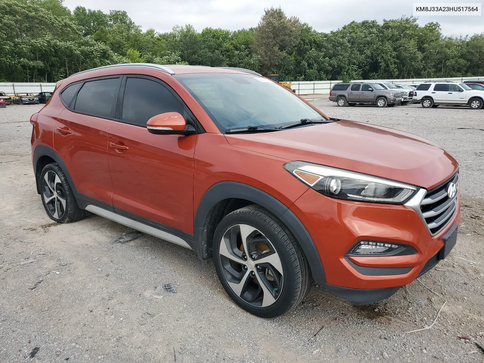 2017 Hyundai Tucson Limited VIN: KM8J33A23HU517564 Lot: 66970614