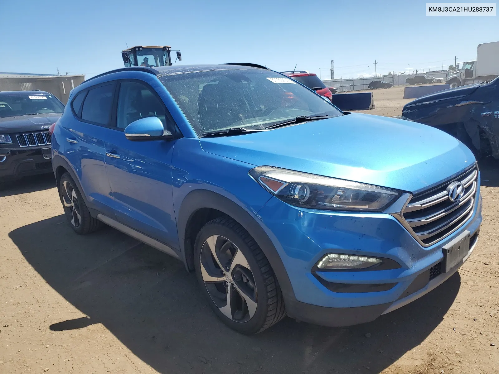 2017 Hyundai Tucson Limited VIN: KM8J3CA21HU288737 Lot: 67783834