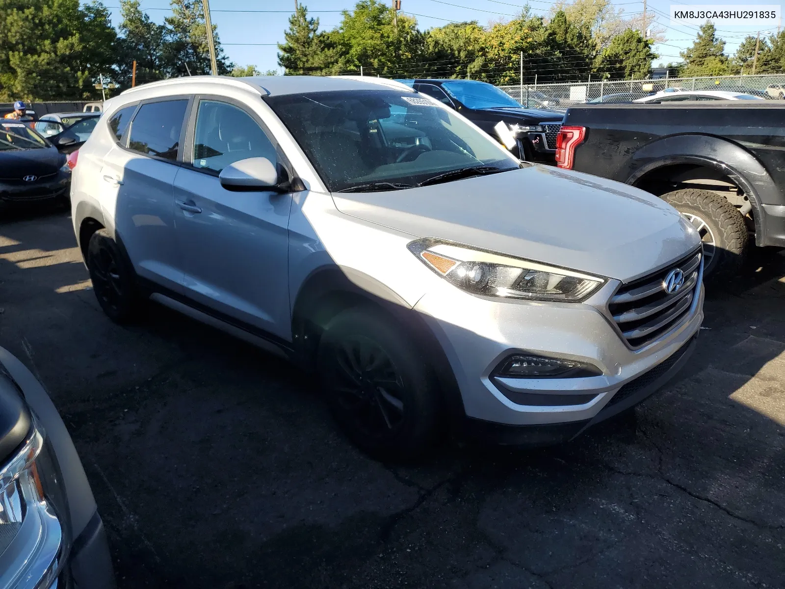 2017 Hyundai Tucson Limited VIN: KM8J3CA43HU291835 Lot: 68265104