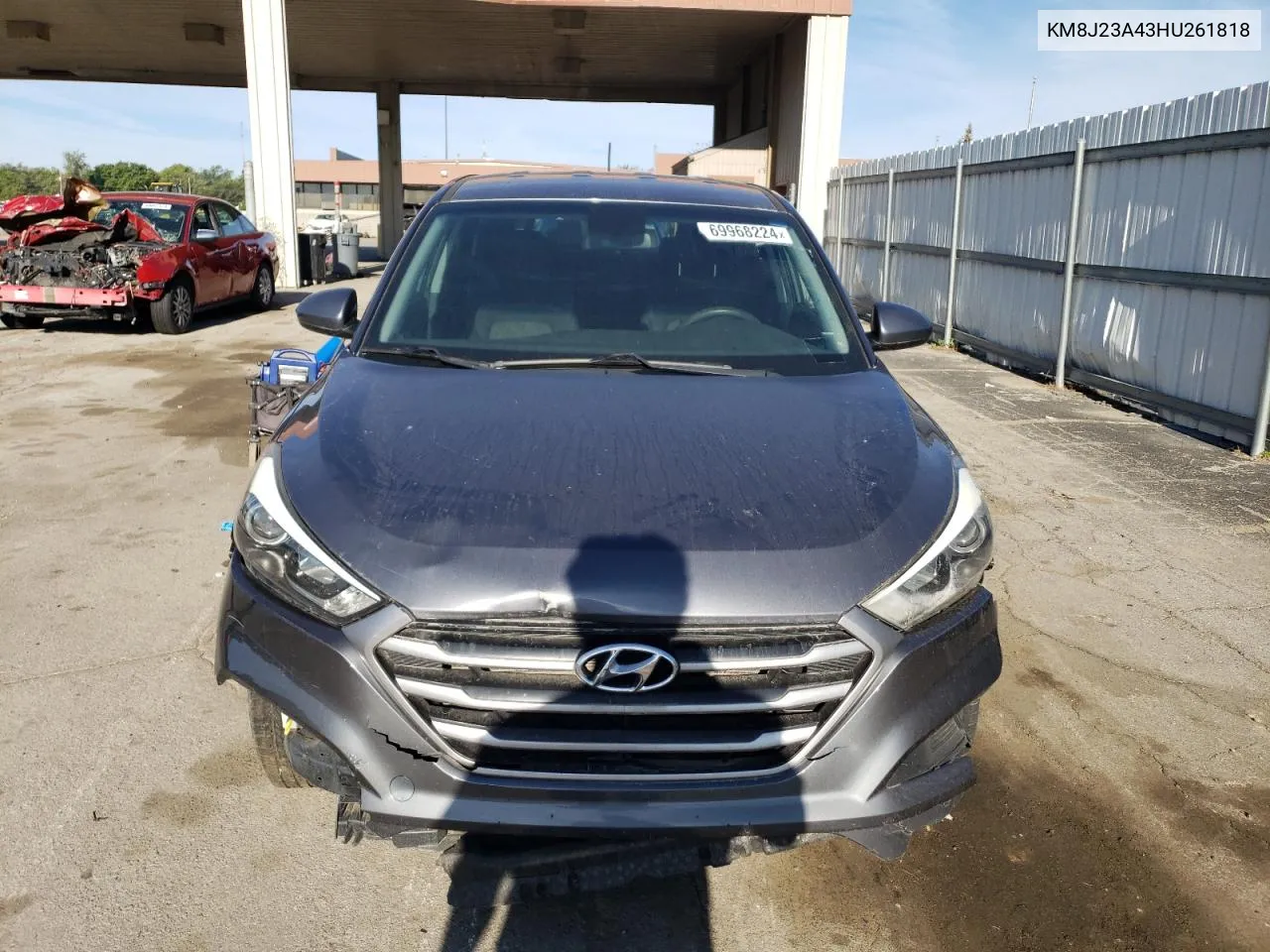 2017 Hyundai Tucson Se VIN: KM8J23A43HU261818 Lot: 69968224