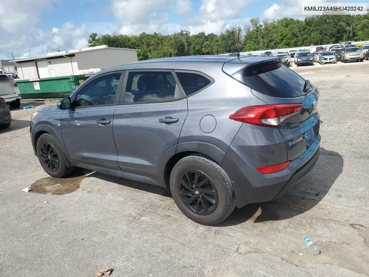 2017 Hyundai Tucson Se VIN: KM8J23A45HU420242 Lot: 70251654