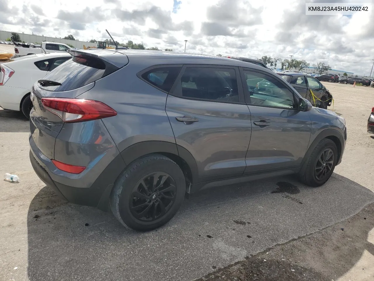 2017 Hyundai Tucson Se VIN: KM8J23A45HU420242 Lot: 70251654