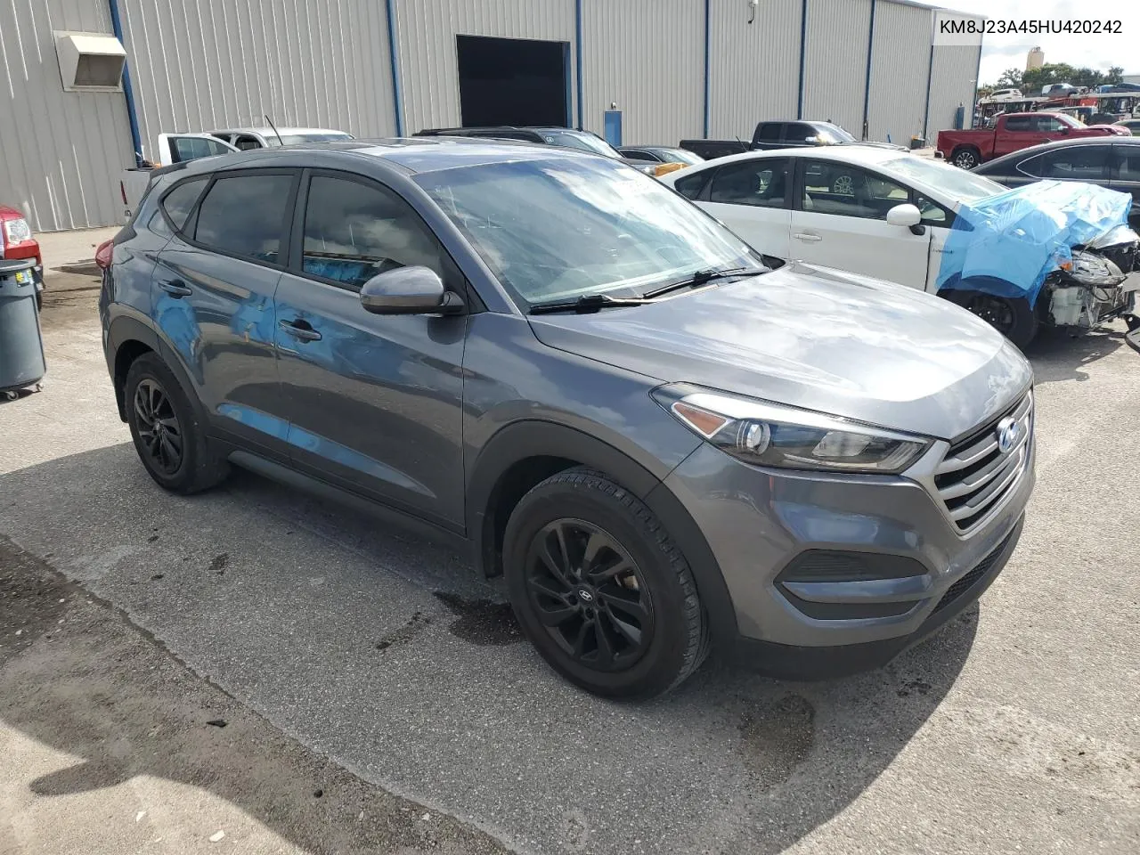 2017 Hyundai Tucson Se VIN: KM8J23A45HU420242 Lot: 70251654