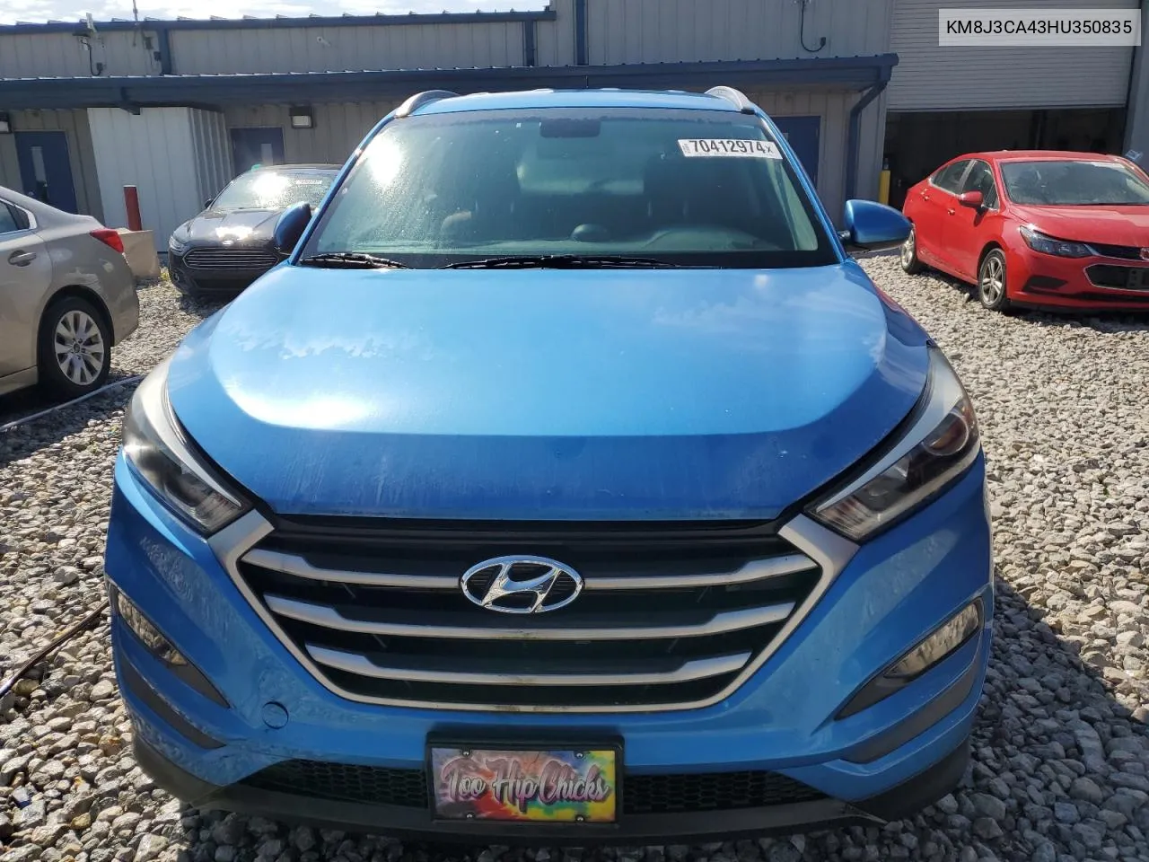 2017 Hyundai Tucson Limited VIN: KM8J3CA43HU350835 Lot: 70412974