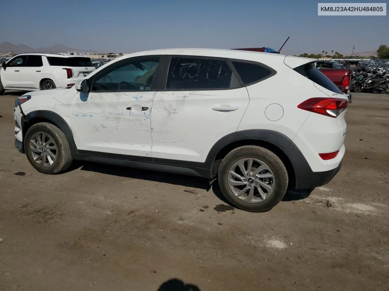 2017 Hyundai Tucson Se VIN: KM8J23A42HU484805 Lot: 70434454