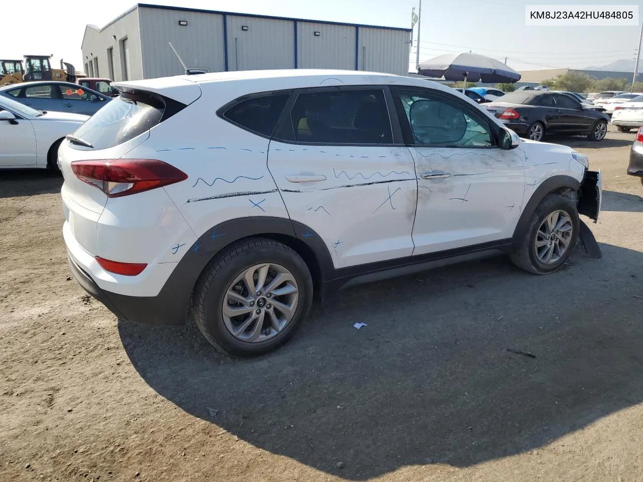 2017 Hyundai Tucson Se VIN: KM8J23A42HU484805 Lot: 70434454