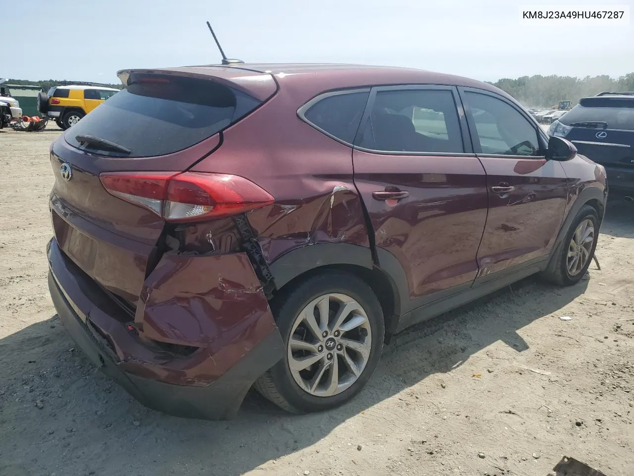 KM8J23A49HU467287 2017 Hyundai Tucson Se