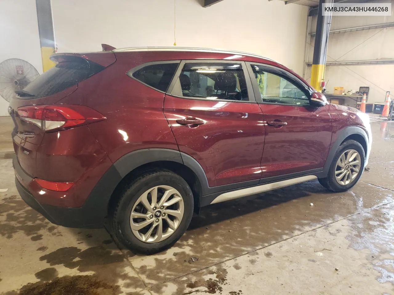 2017 Hyundai Tucson Limited VIN: KM8J3CA43HU446268 Lot: 71164524