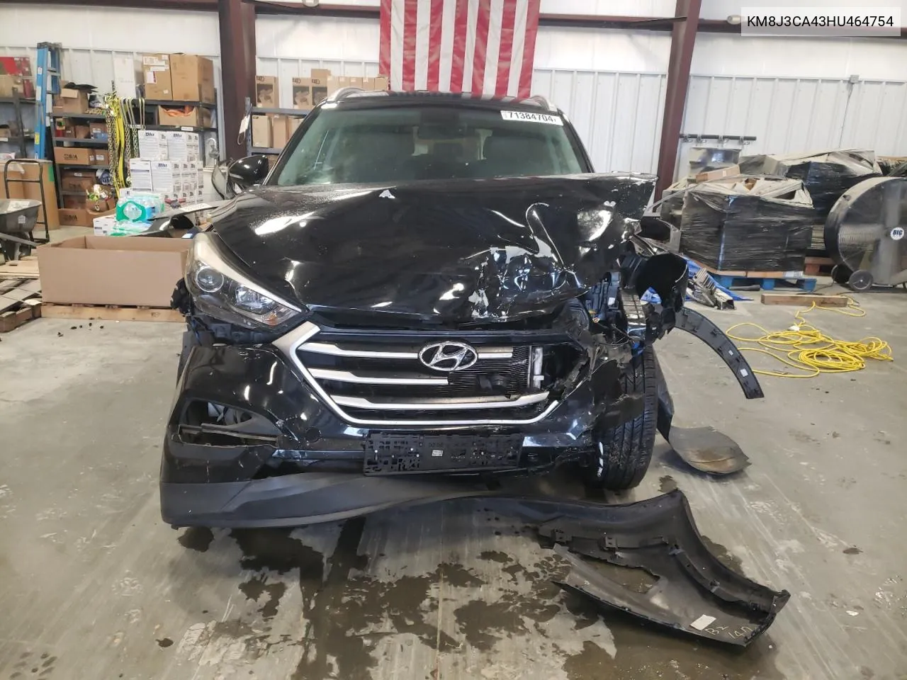 2017 Hyundai Tucson Limited VIN: KM8J3CA43HU464754 Lot: 71384704