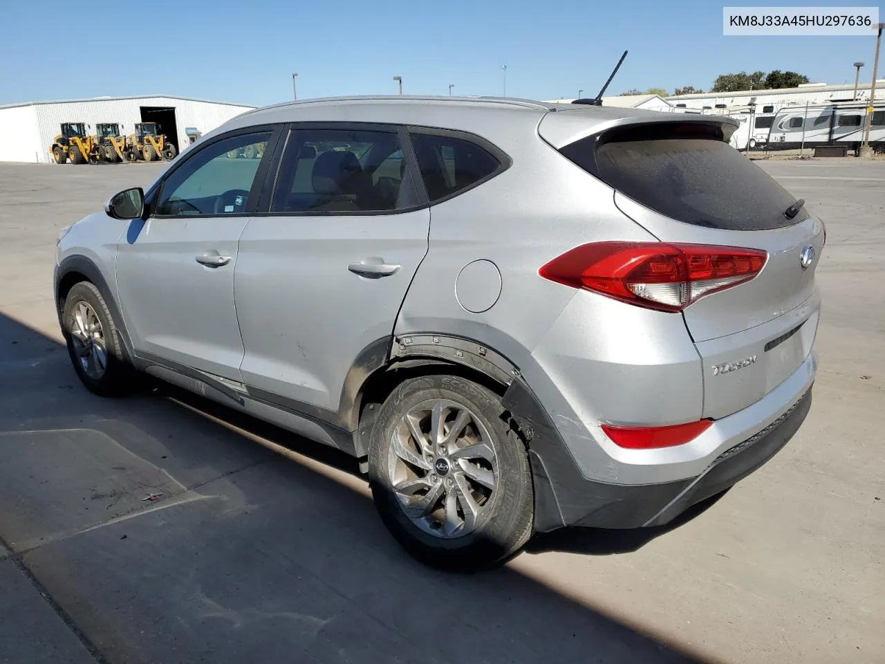 2017 Hyundai Tucson Limited VIN: KM8J33A45HU297636 Lot: 71498664