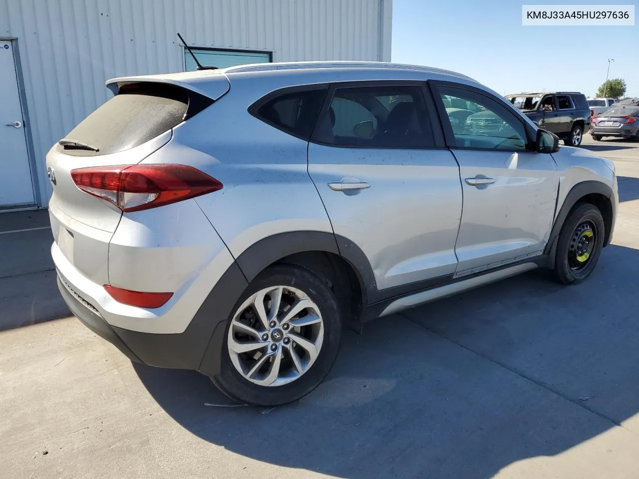 2017 Hyundai Tucson Limited VIN: KM8J33A45HU297636 Lot: 71498664