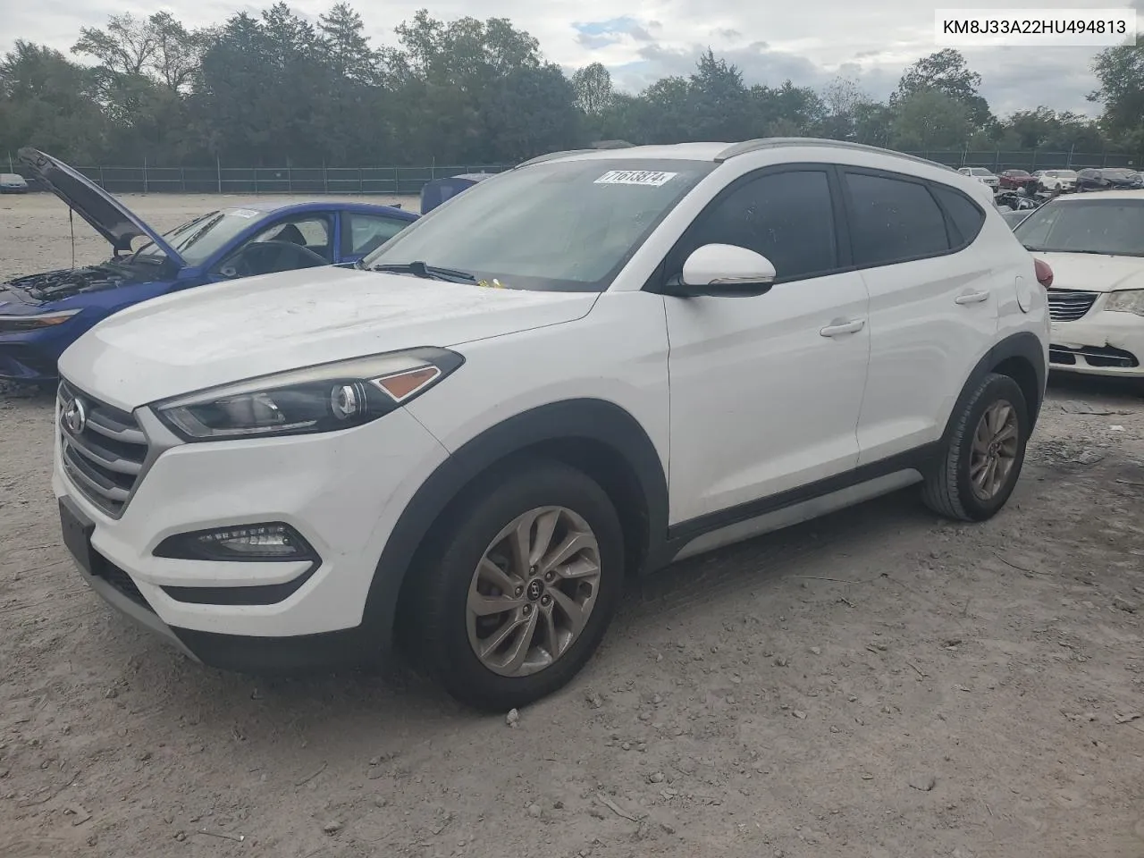 KM8J33A22HU494813 2017 Hyundai Tucson Limited