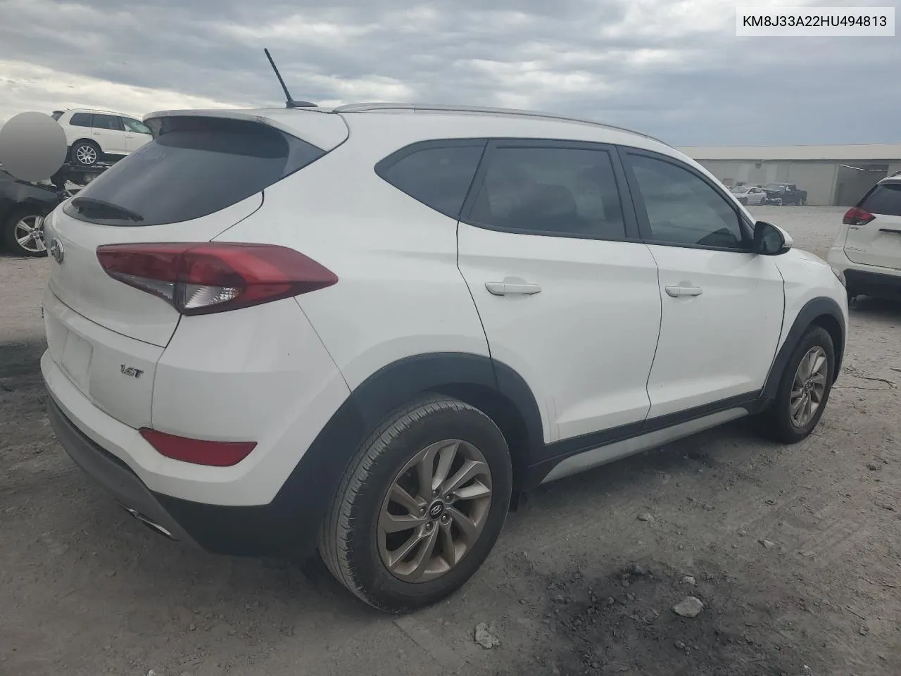 2017 Hyundai Tucson Limited VIN: KM8J33A22HU494813 Lot: 71613874