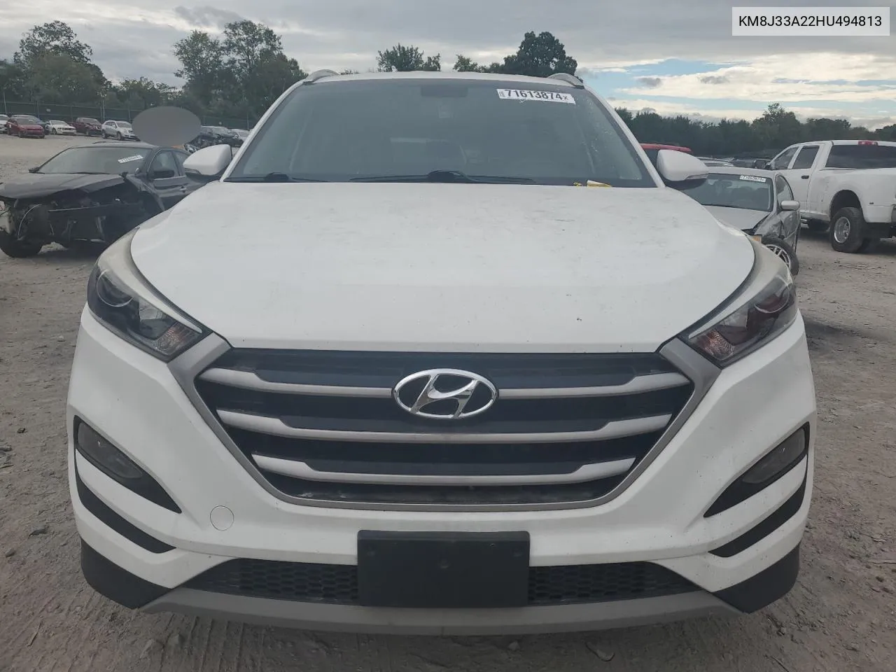 KM8J33A22HU494813 2017 Hyundai Tucson Limited