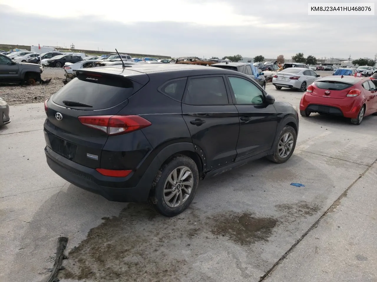 2017 Hyundai Tucson Se VIN: KM8J23A41HU468076 Lot: 71742084