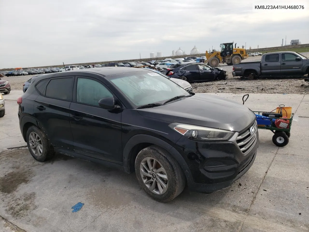 2017 Hyundai Tucson Se VIN: KM8J23A41HU468076 Lot: 71742084