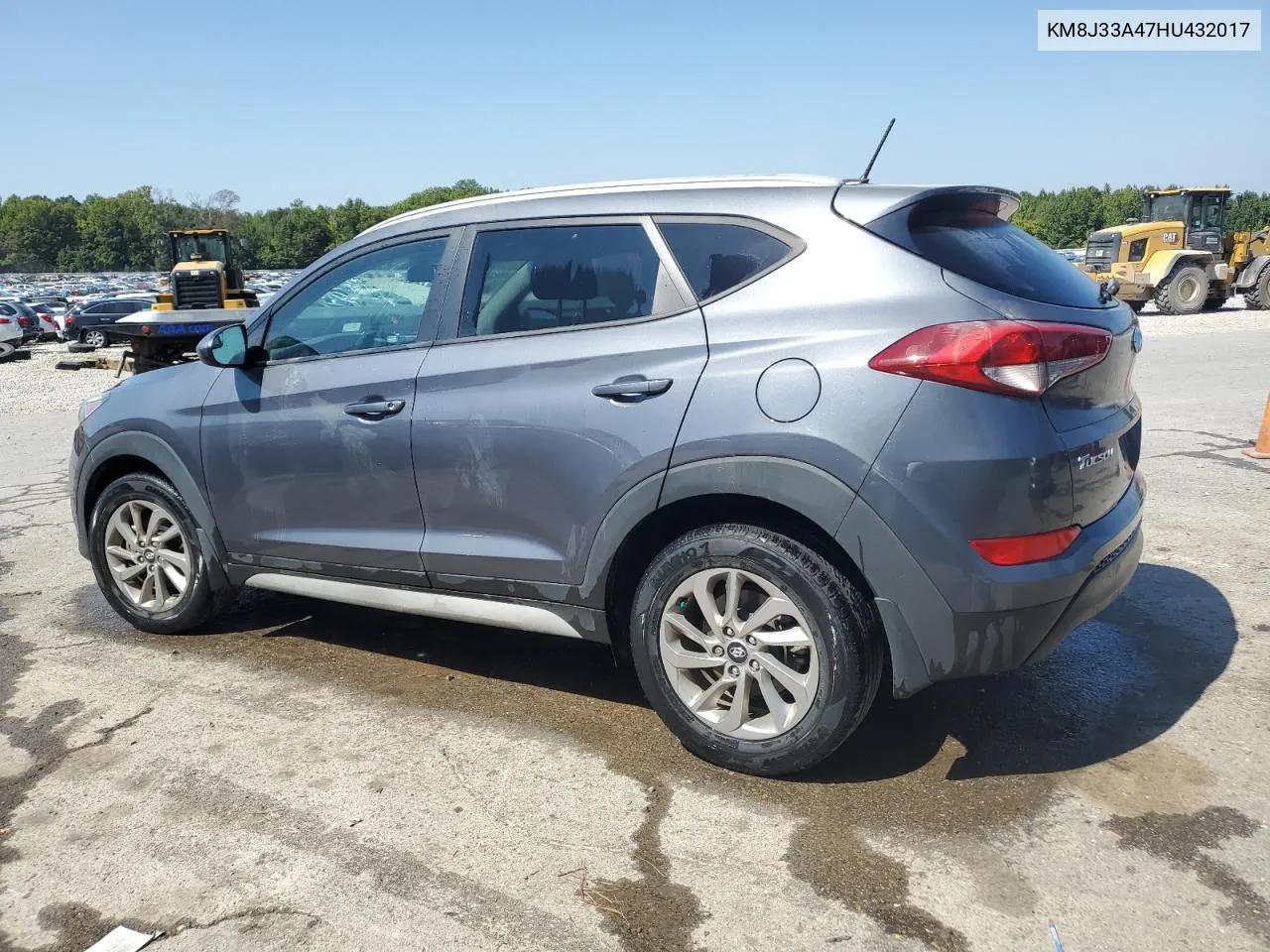 2017 Hyundai Tucson Limited VIN: KM8J33A47HU432017 Lot: 71822184