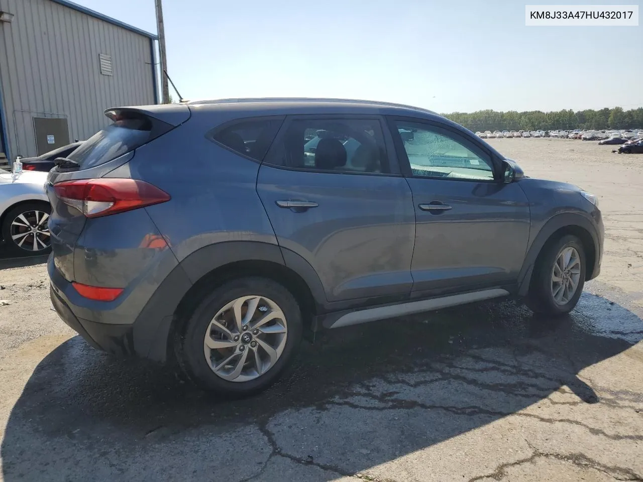 2017 Hyundai Tucson Limited VIN: KM8J33A47HU432017 Lot: 71822184