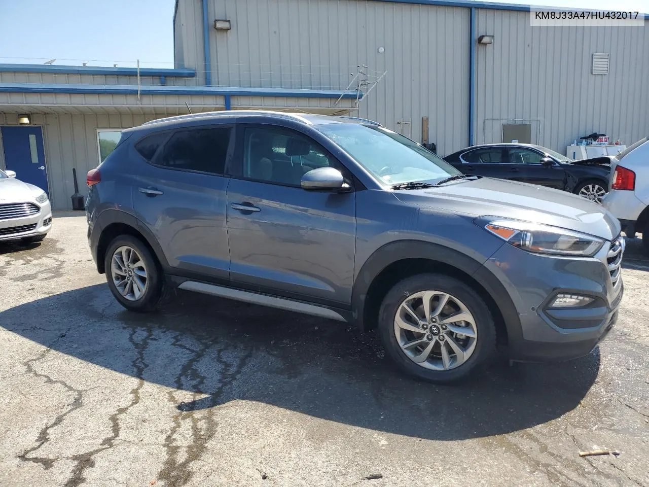 2017 Hyundai Tucson Limited VIN: KM8J33A47HU432017 Lot: 71822184