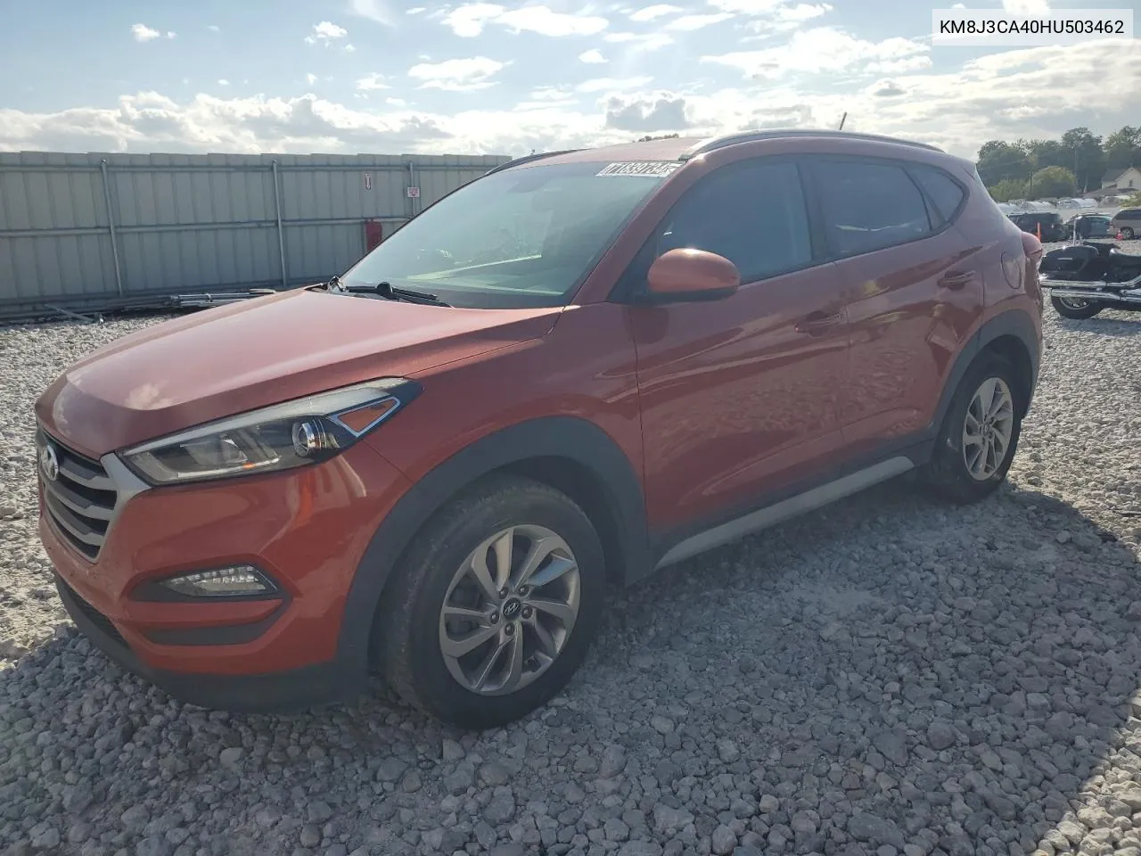 2017 Hyundai Tucson Limited VIN: KM8J3CA40HU503462 Lot: 71839734