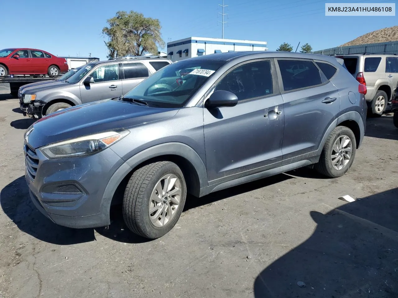 2017 Hyundai Tucson Se VIN: KM8J23A41HU486108 Lot: 71870794