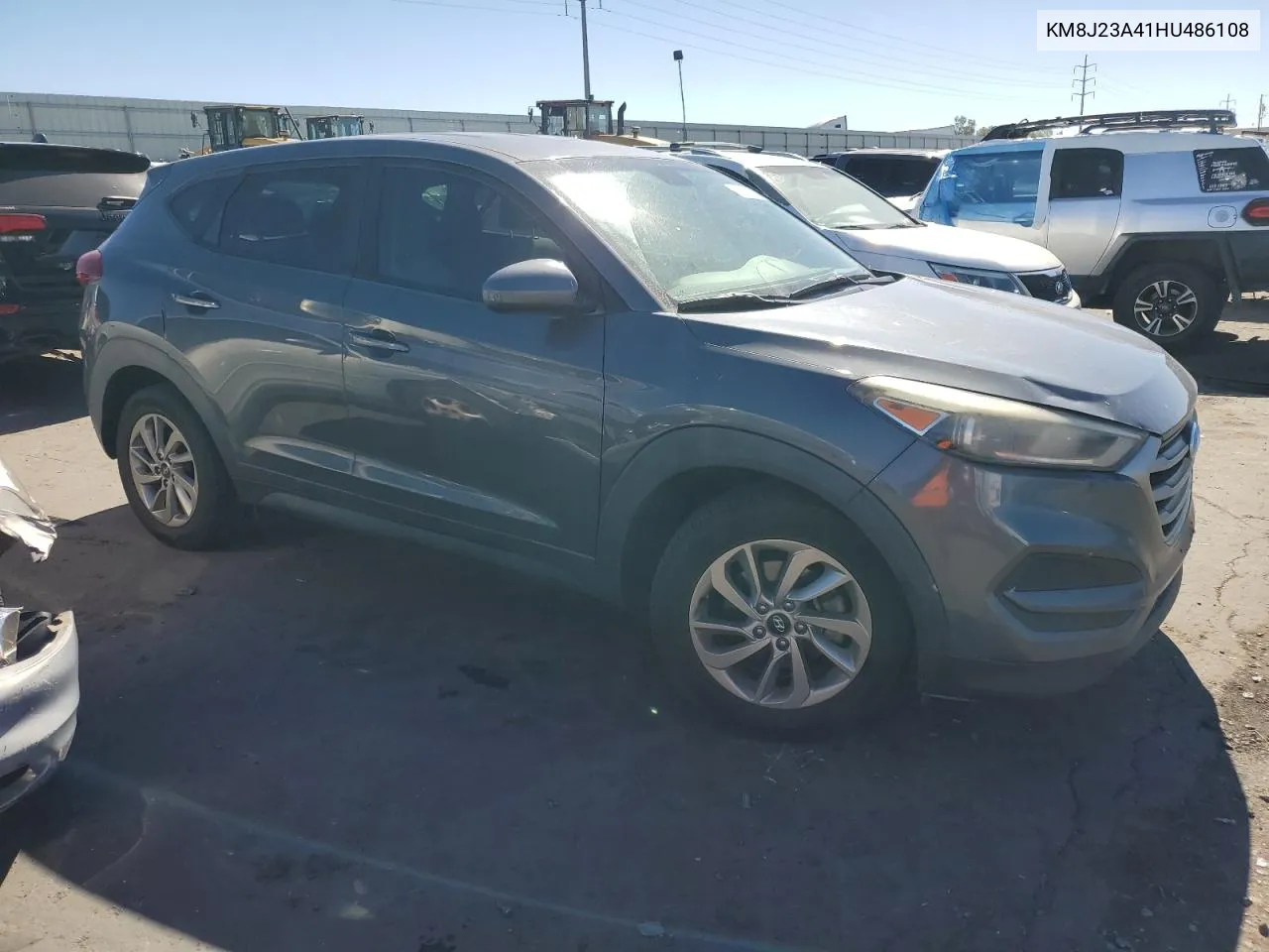 2017 Hyundai Tucson Se VIN: KM8J23A41HU486108 Lot: 71870794