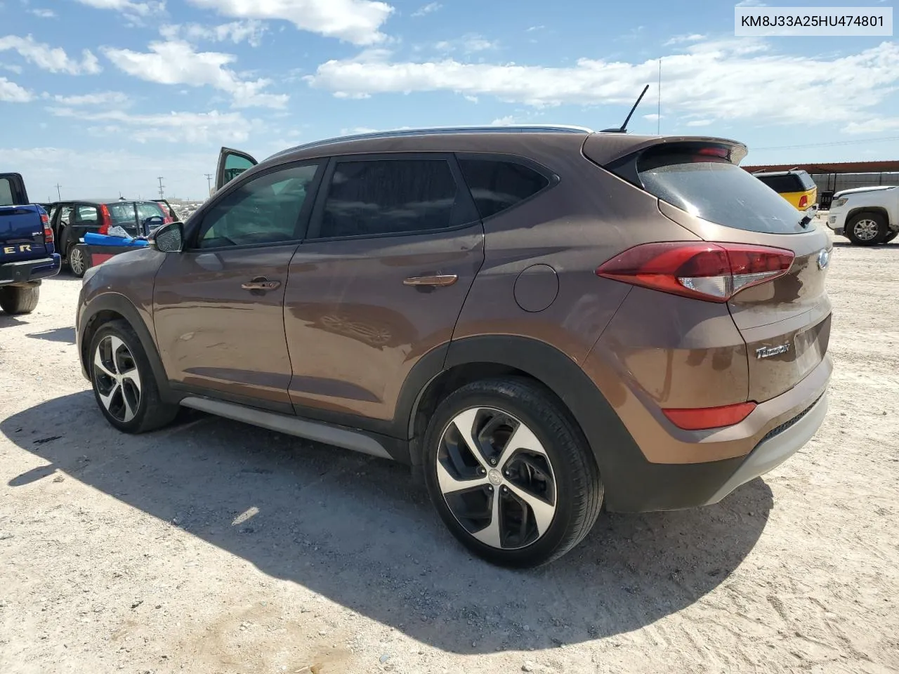 KM8J33A25HU474801 2017 Hyundai Tucson Limited