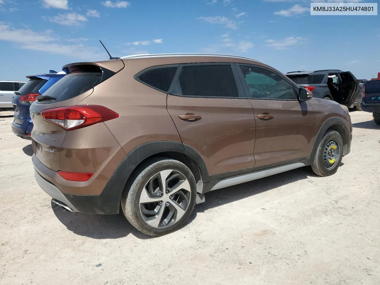 KM8J33A25HU474801 2017 Hyundai Tucson Limited