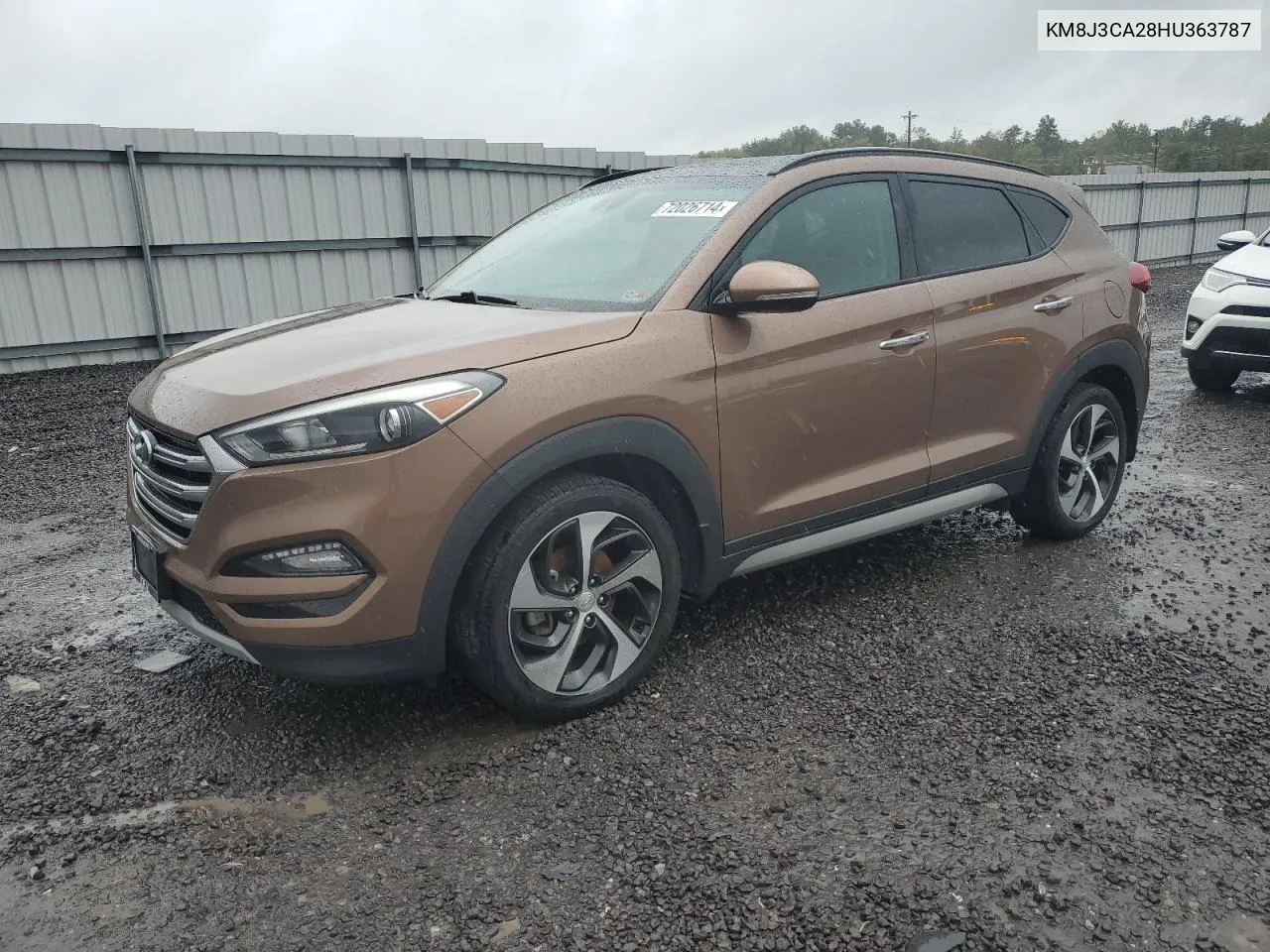 2017 Hyundai Tucson Limited VIN: KM8J3CA28HU363787 Lot: 72026714