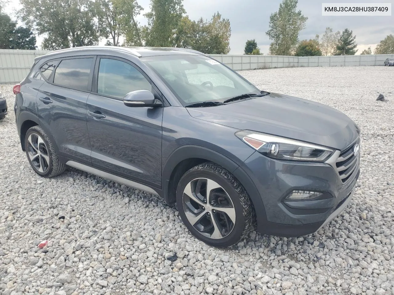 2017 Hyundai Tucson Limited VIN: KM8J3CA28HU387409 Lot: 72126604