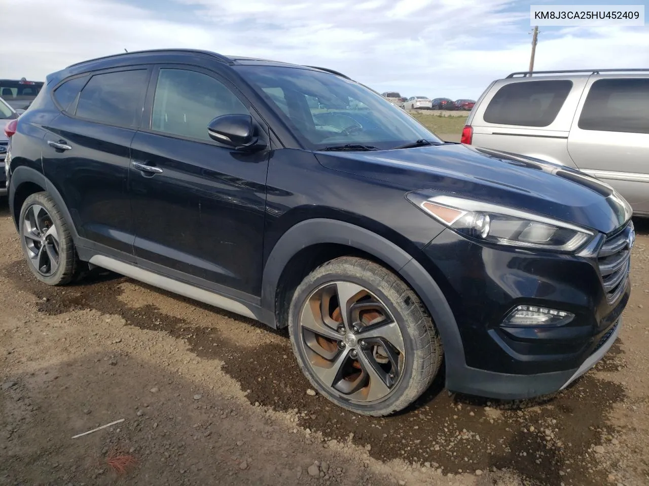 2017 Hyundai Tucson Limited VIN: KM8J3CA25HU452409 Lot: 72249064