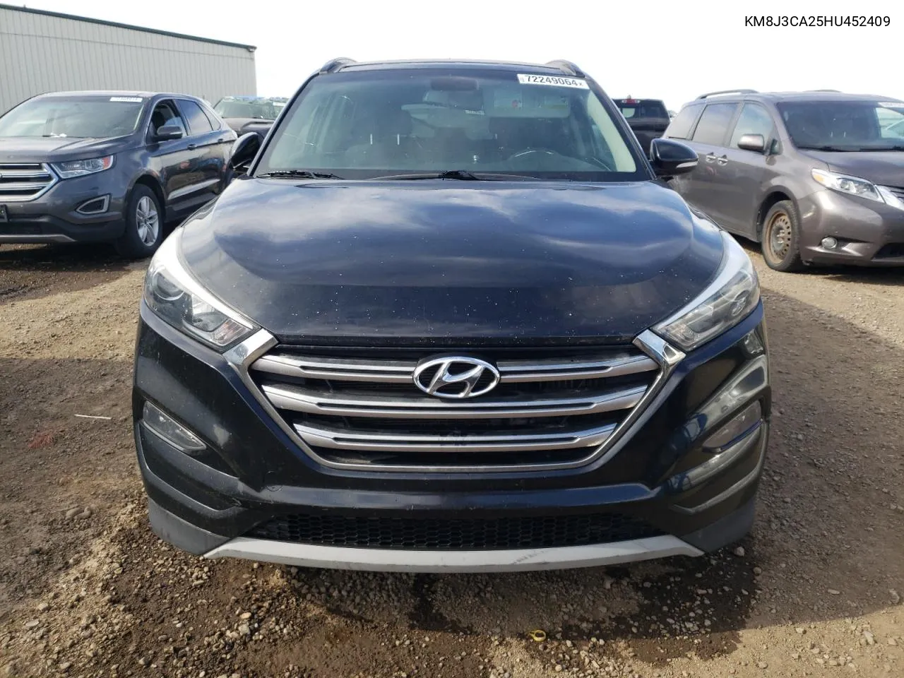 2017 Hyundai Tucson Limited VIN: KM8J3CA25HU452409 Lot: 72249064