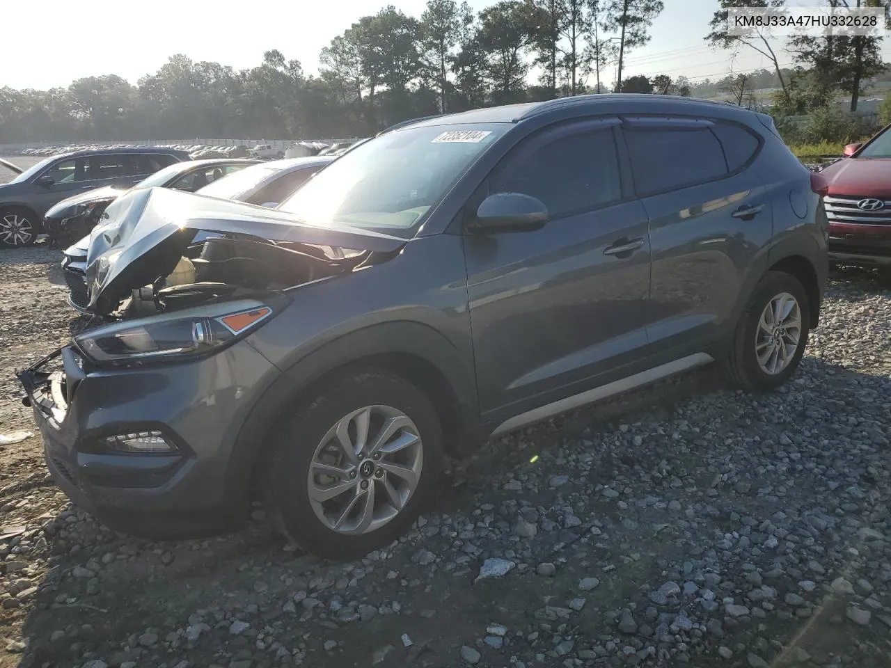 2017 Hyundai Tucson Limited VIN: KM8J33A47HU332628 Lot: 72352104