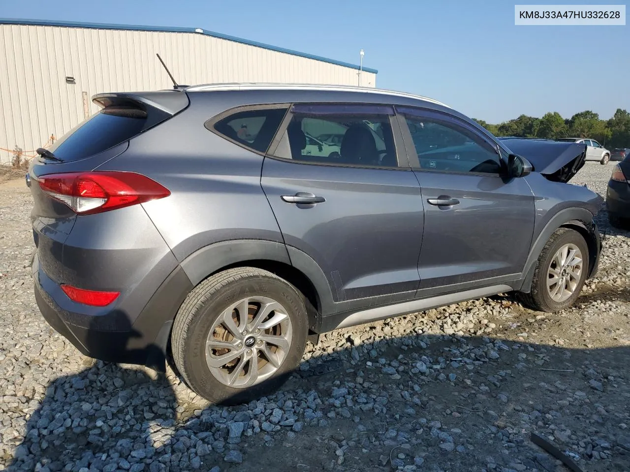 2017 Hyundai Tucson Limited VIN: KM8J33A47HU332628 Lot: 72352104