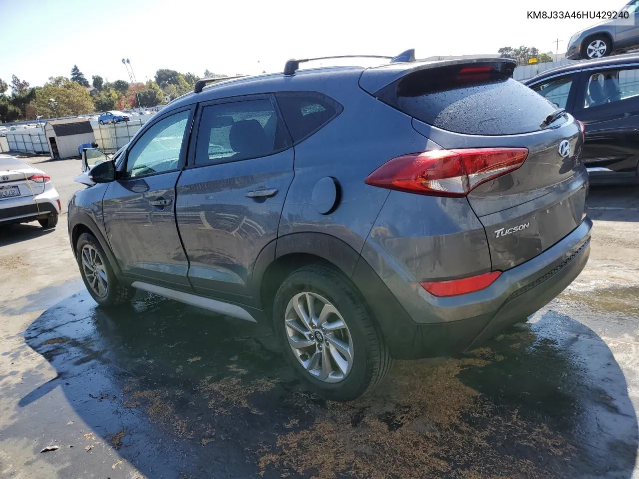 KM8J33A46HU429240 2017 Hyundai Tucson Limited