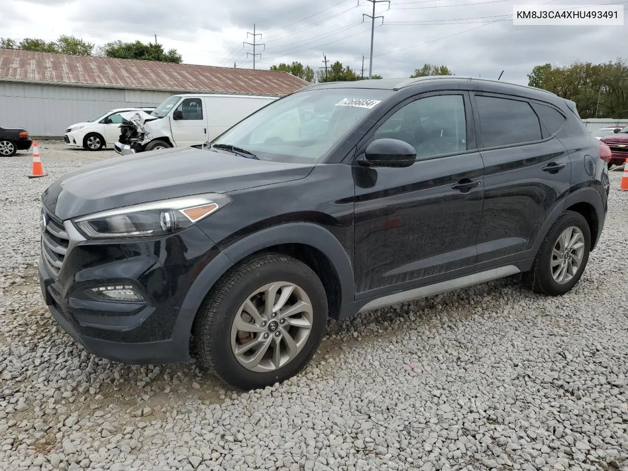 2017 Hyundai Tucson Limited VIN: KM8J3CA4XHU493491 Lot: 72695854