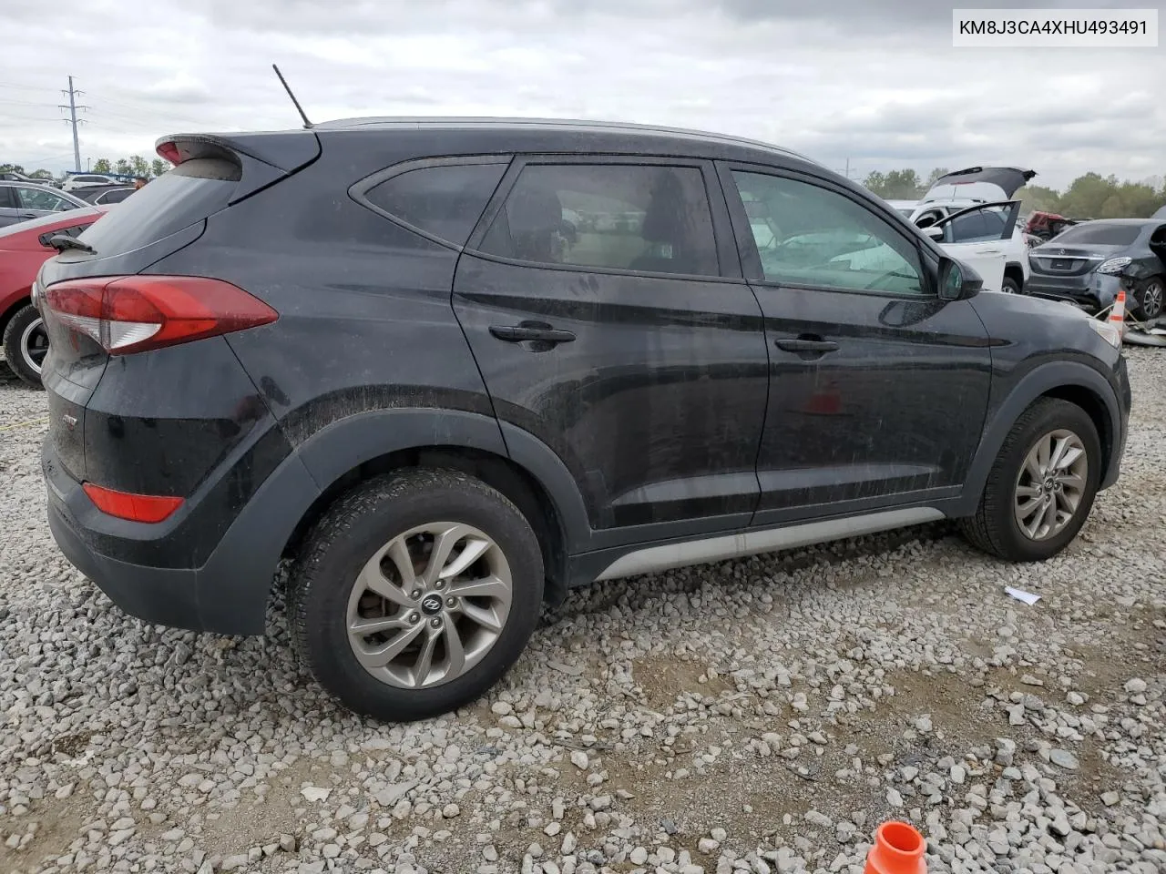 2017 Hyundai Tucson Limited VIN: KM8J3CA4XHU493491 Lot: 72695854