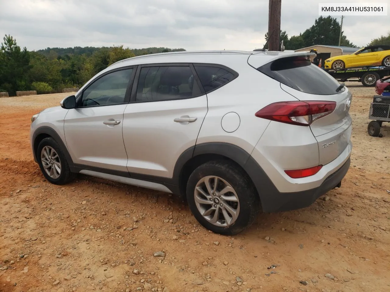 2017 Hyundai Tucson Limited VIN: KM8J33A41HU531061 Lot: 72707744